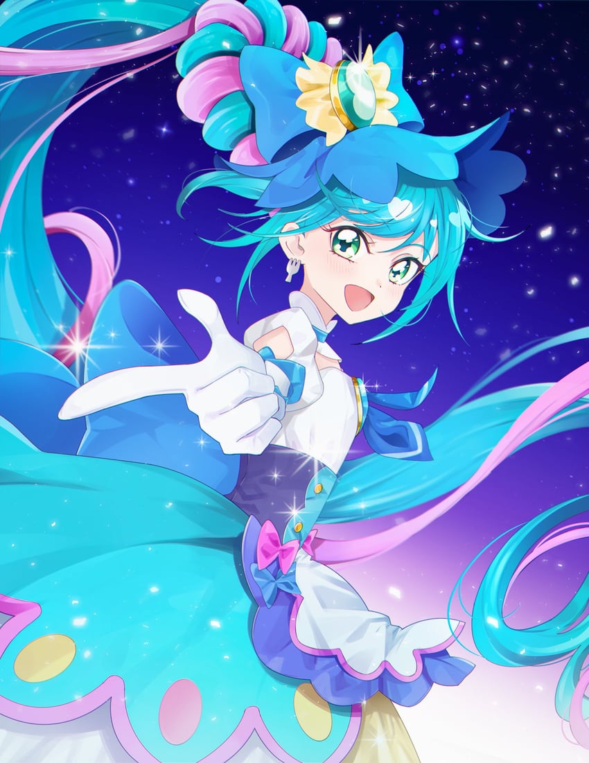 cure spicy (precure and 1 more) drawn by minchyae