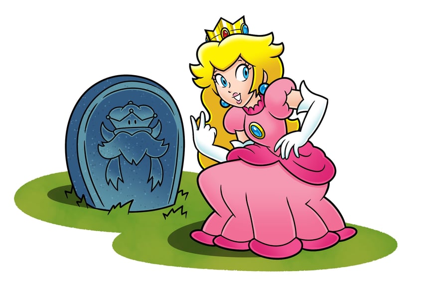 princess peach and bowsette (mario and 1 more) drawn by doc_shoddy