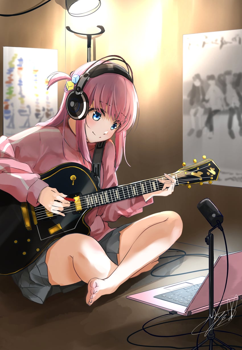 gotoh hitori (bocchi the rock!) drawn by soragane_(banisinngurei)