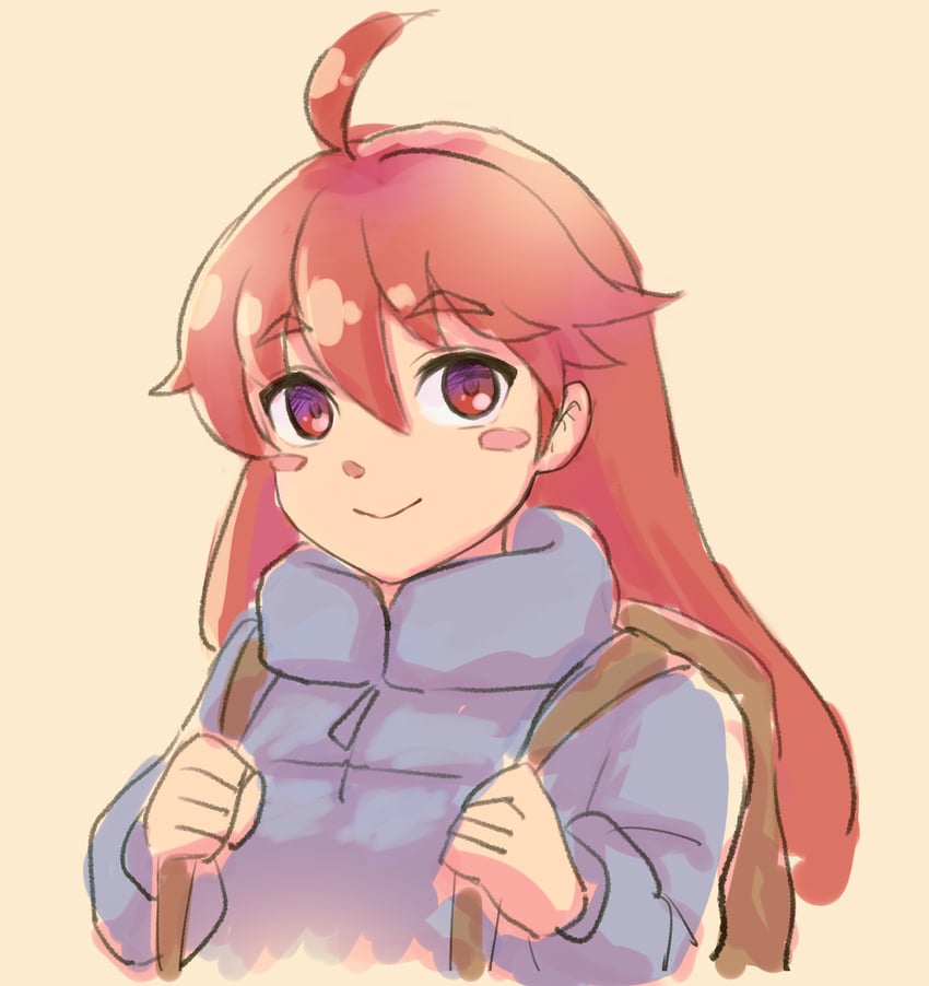 madeline (celeste) drawn by fuwamoko_momen_toufu