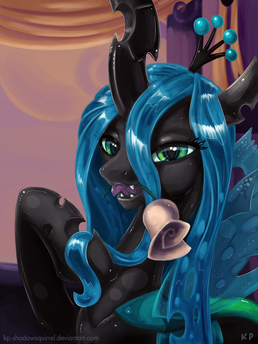 queen chrysalis (my little pony and 1 more) drawn by kp-shadowsquirrel