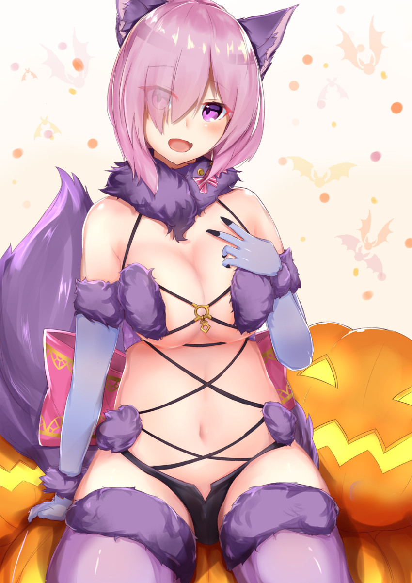 mash kyrielight (fate and 2 more) drawn by nanakaku