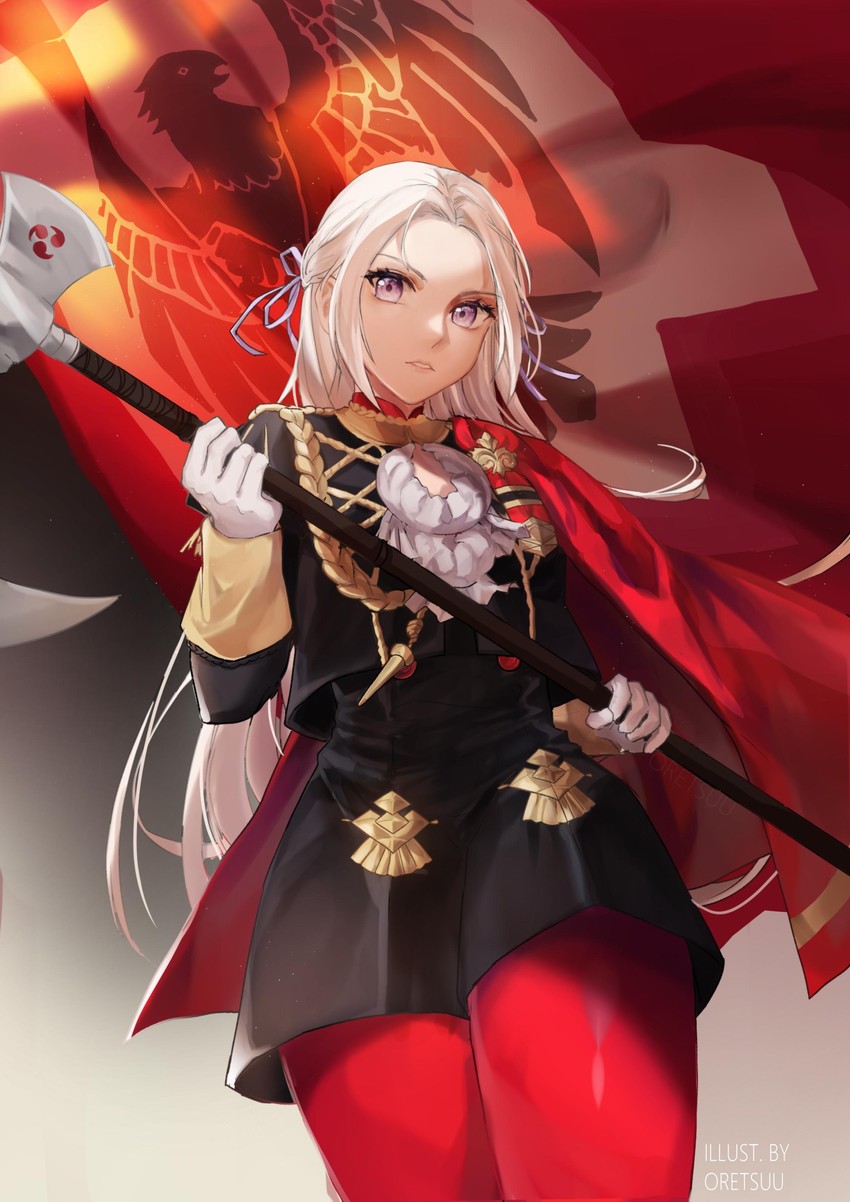 edelgard von hresvelg (fire emblem and 1 more) drawn by oretsuu