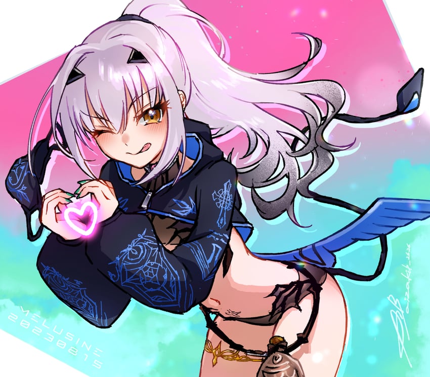 melusine (fate and 1 more) drawn by aizaki_b