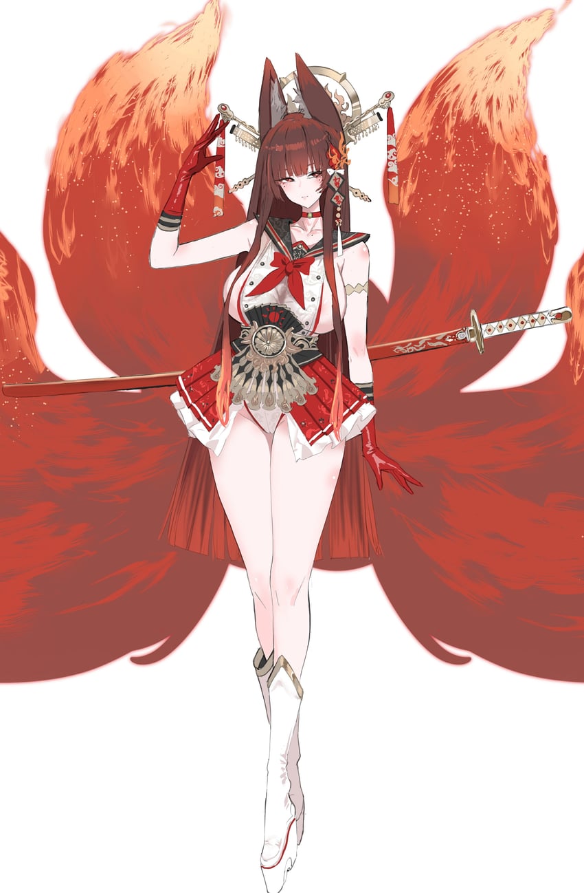 yamato (original and 1 more) drawn by dishwasher1910