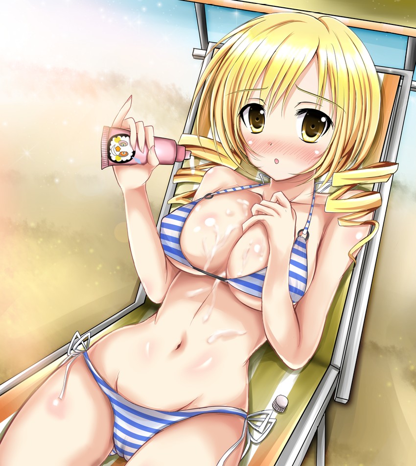 tomoe mami and charlotte (mahou shoujo madoka magica) drawn by andrew_(duel_angel)