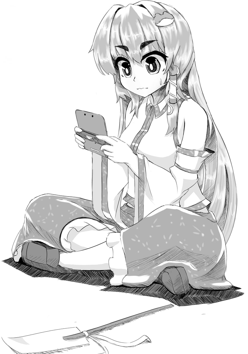 kochiya sanae (touhou and 1 more) drawn by drinking_(artist)