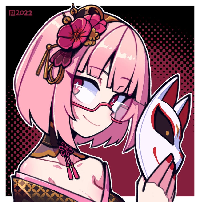 mori calliope (hololive and 1 more) drawn by iqbal_fauzi
