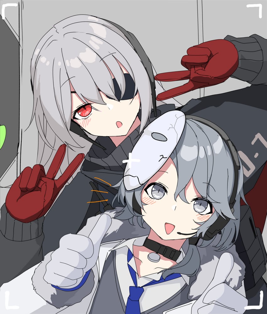 evelyn and simo (girls' frontline and 1 more) drawn by yanagui_yugi