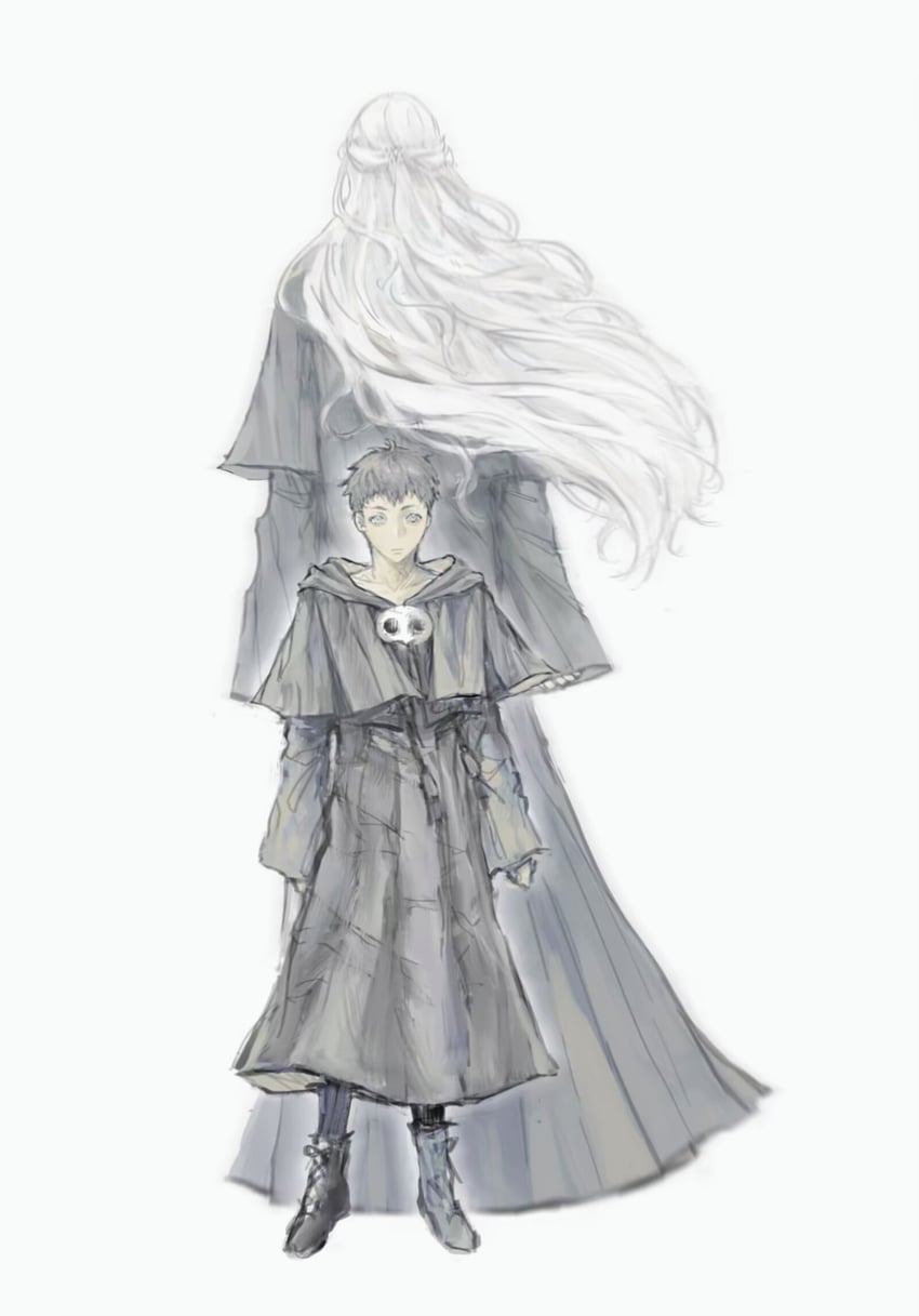 warrior of light, venat, and adventurer (final fantasy and 1 more) drawn by akatsukifalls