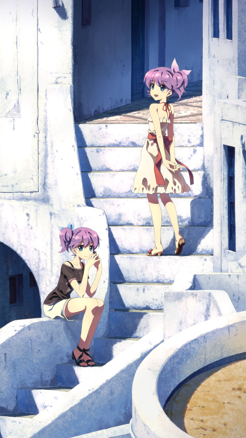 nina klatt and sehra klatt (djmax and 2 more) drawn by yuuki_tatsuya