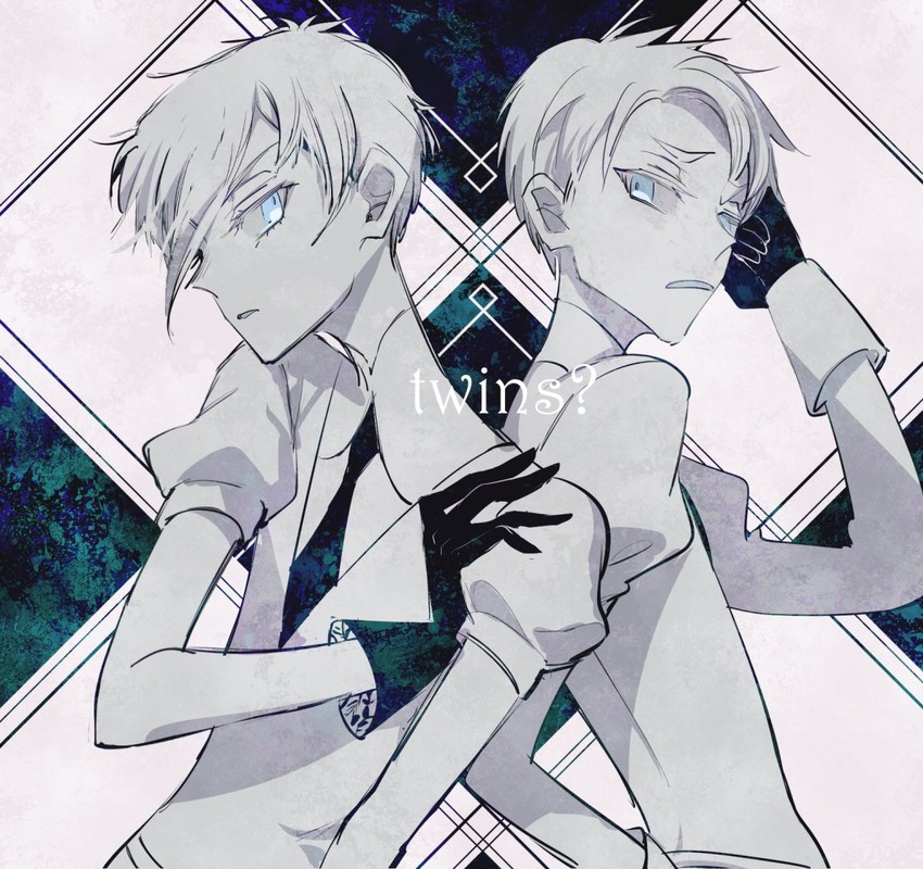 antarcticite and cairngorm (houseki no kuni) drawn by suzuka_(suzuchiyan)