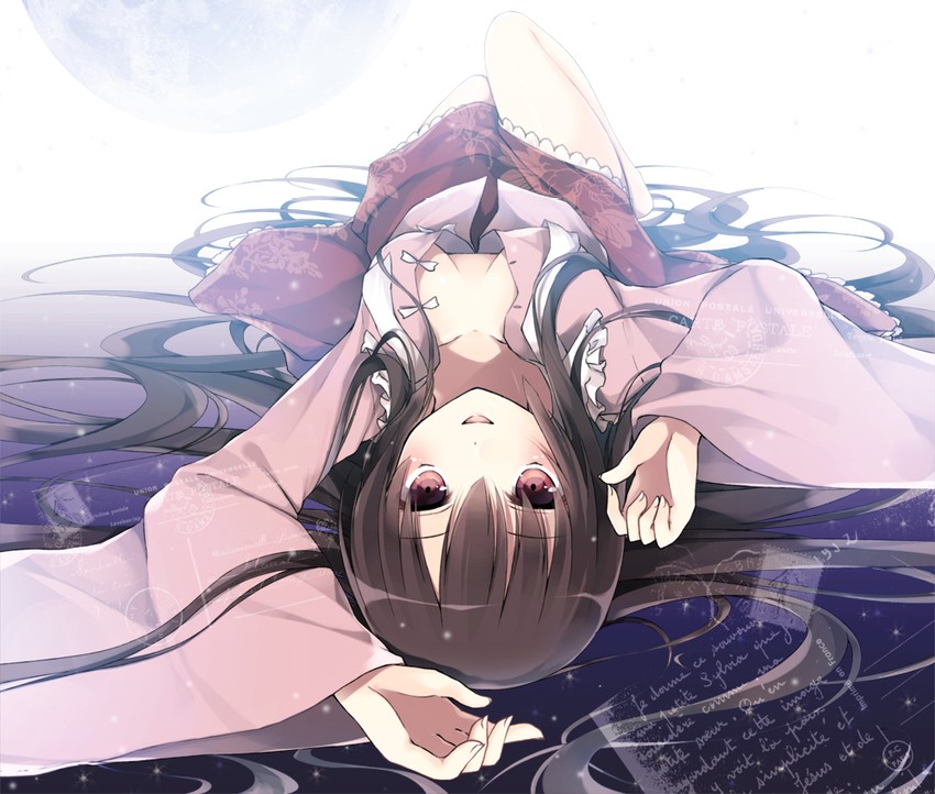 houraisan kaguya (touhou) drawn by toosaka_asagi
