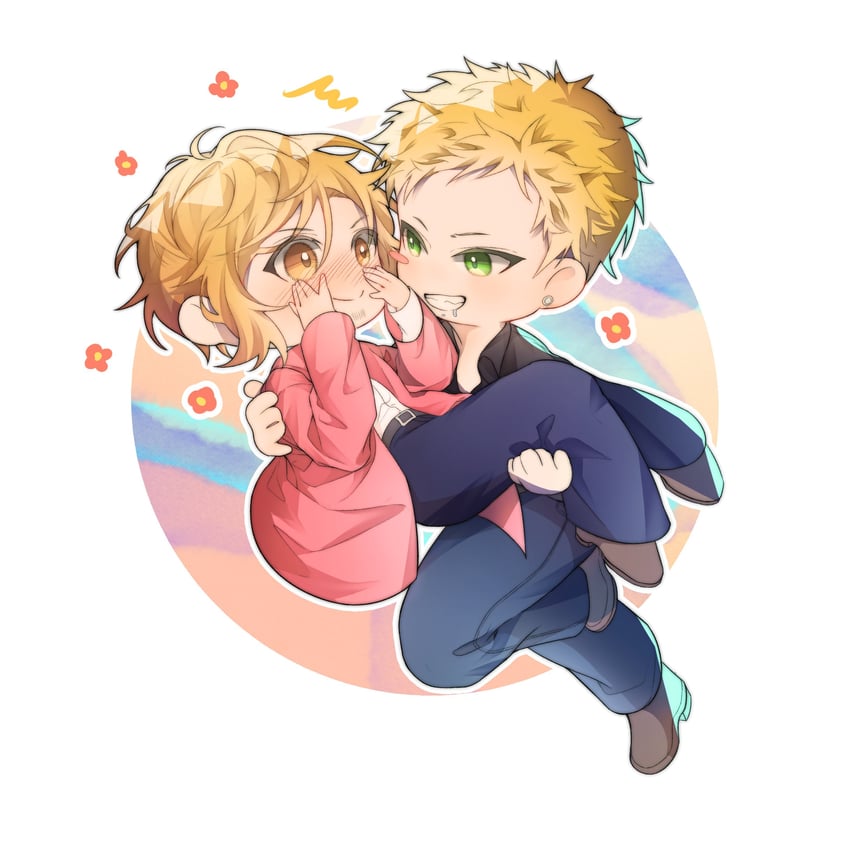 kaji akihiko and nakayama haruki (given) drawn by okiba_2