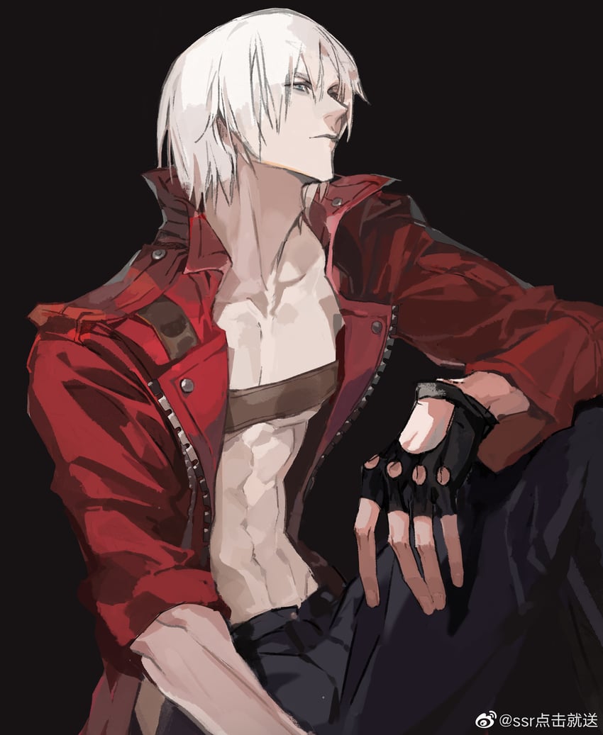 dante (devil may cry and 1 more) drawn by ssr_dianji_jiu_song