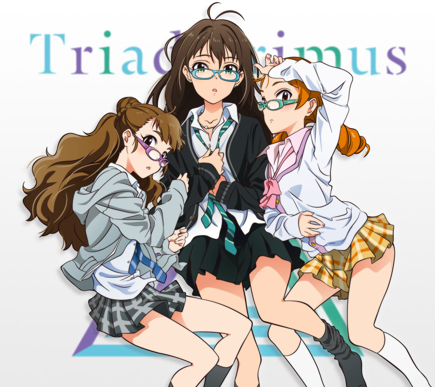 shibuya rin, hojo karen, and kamiya nao (idolmaster and 1 more) drawn by akizuki_ritchan