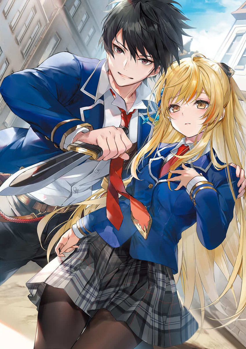 kuze akari and aihara michizane (goei no method) drawn by soraneko_hino