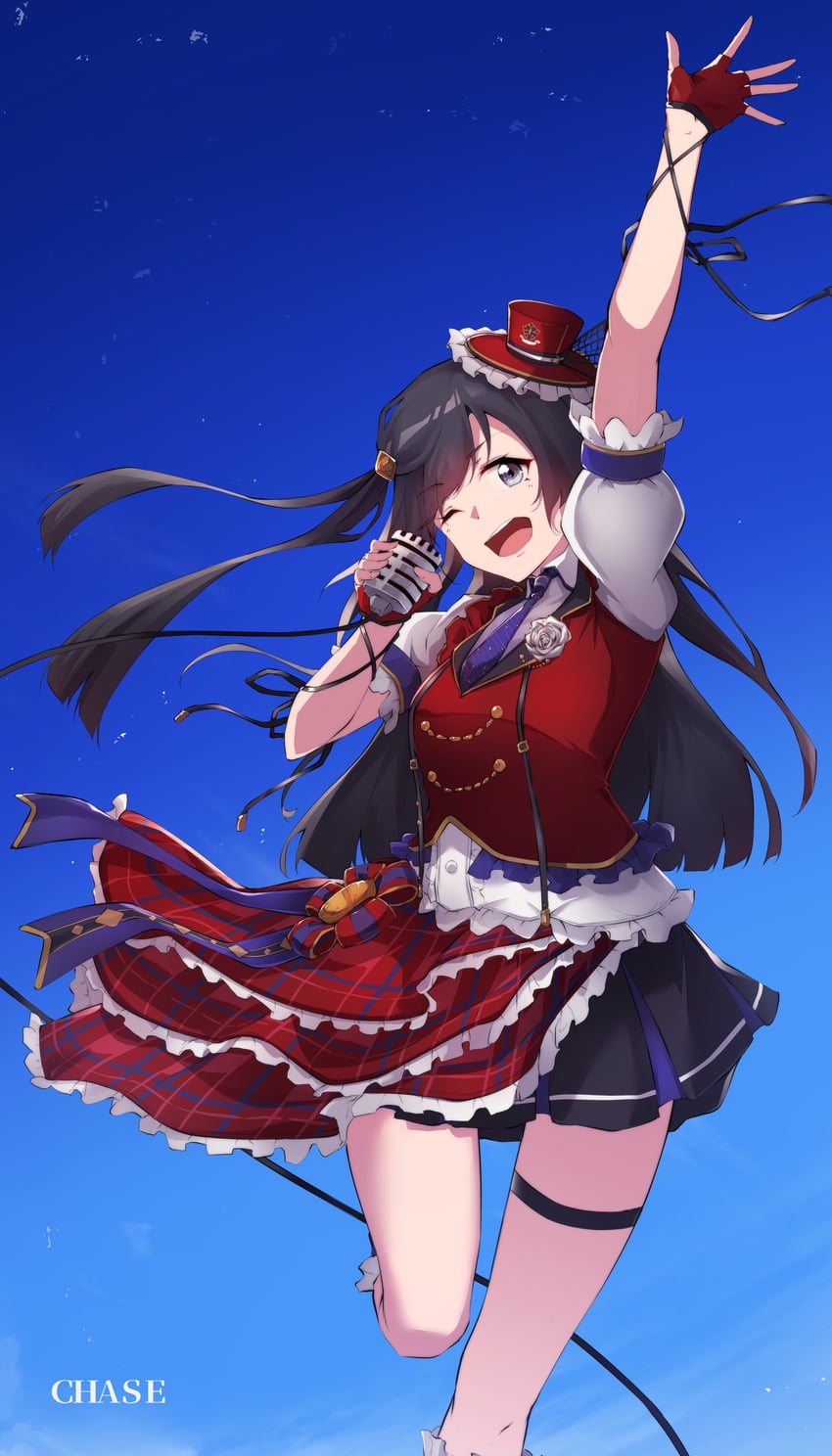 yuki setsuna (love live! and 1 more) drawn by fluegel_(gumi710)