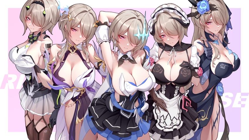 rita rossweisse (honkai and 1 more) drawn by ruo_zhishi_chu_jian