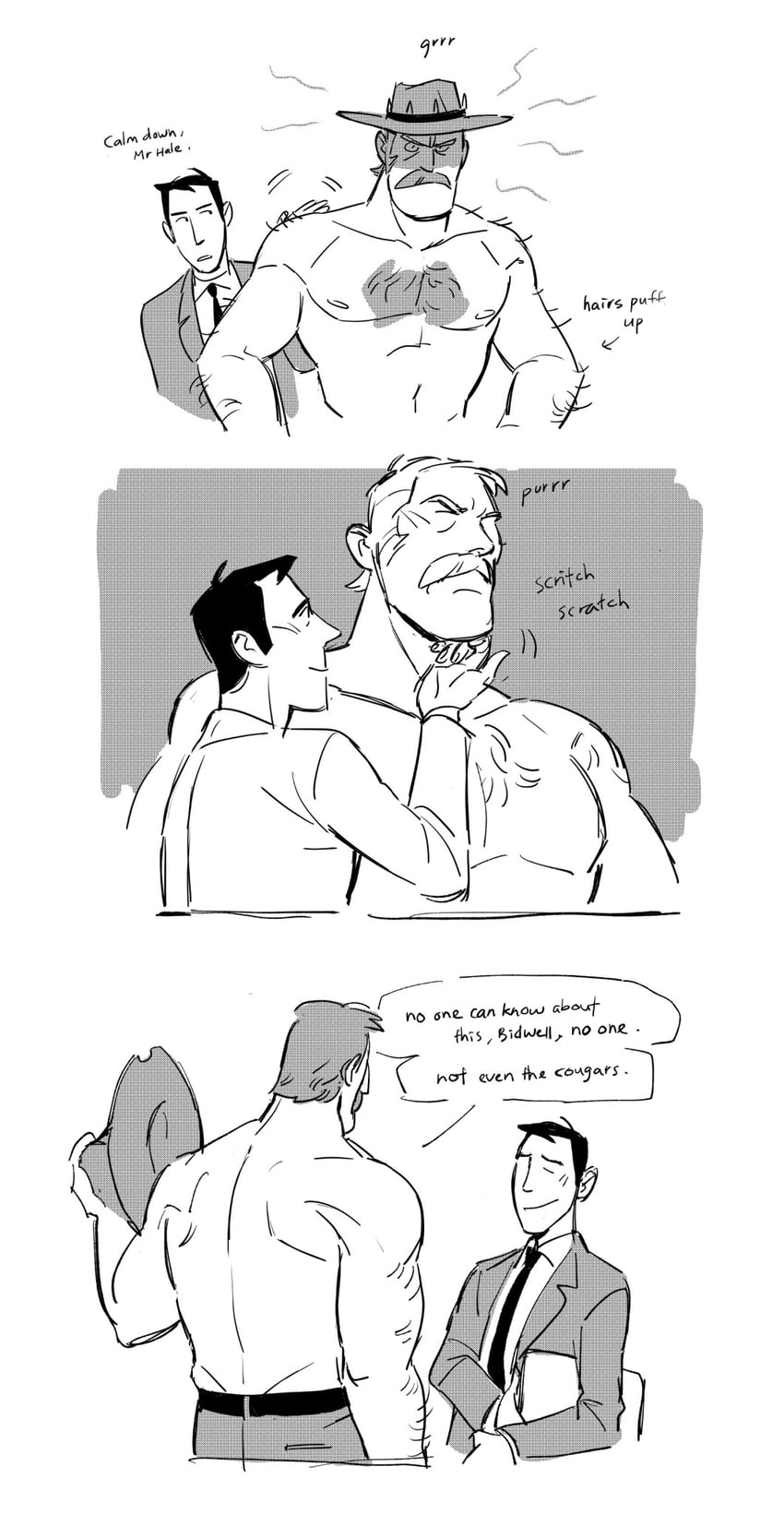 saxton hale and mr. bidwell (team fortress 2) drawn by citrus0lemon