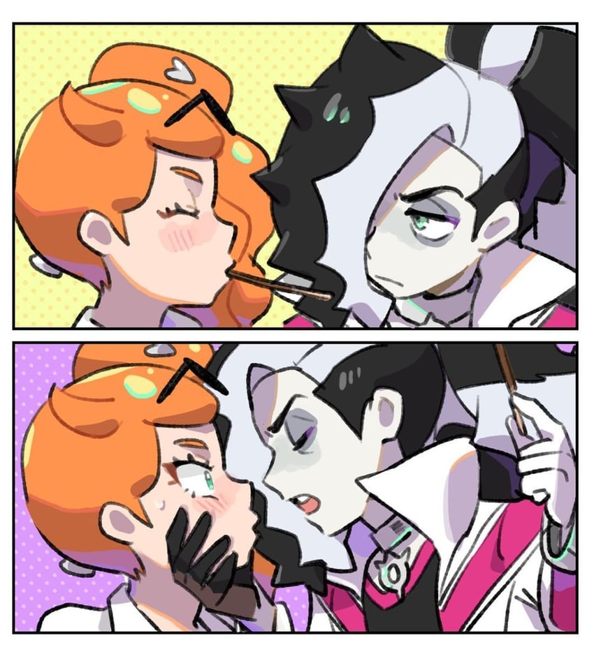 sonia and piers (pokemon and 1 more) drawn by dede_(qwea_00000)