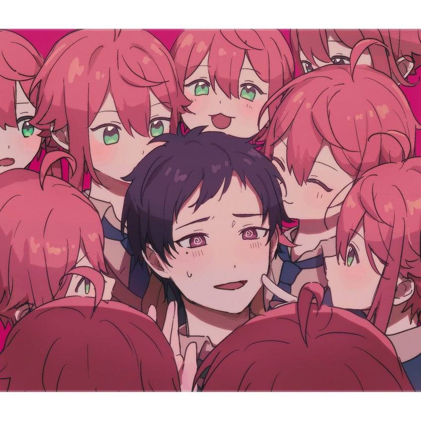 himemiya tori and fushimi yuzuru (ensemble stars!) drawn by c54chu0113