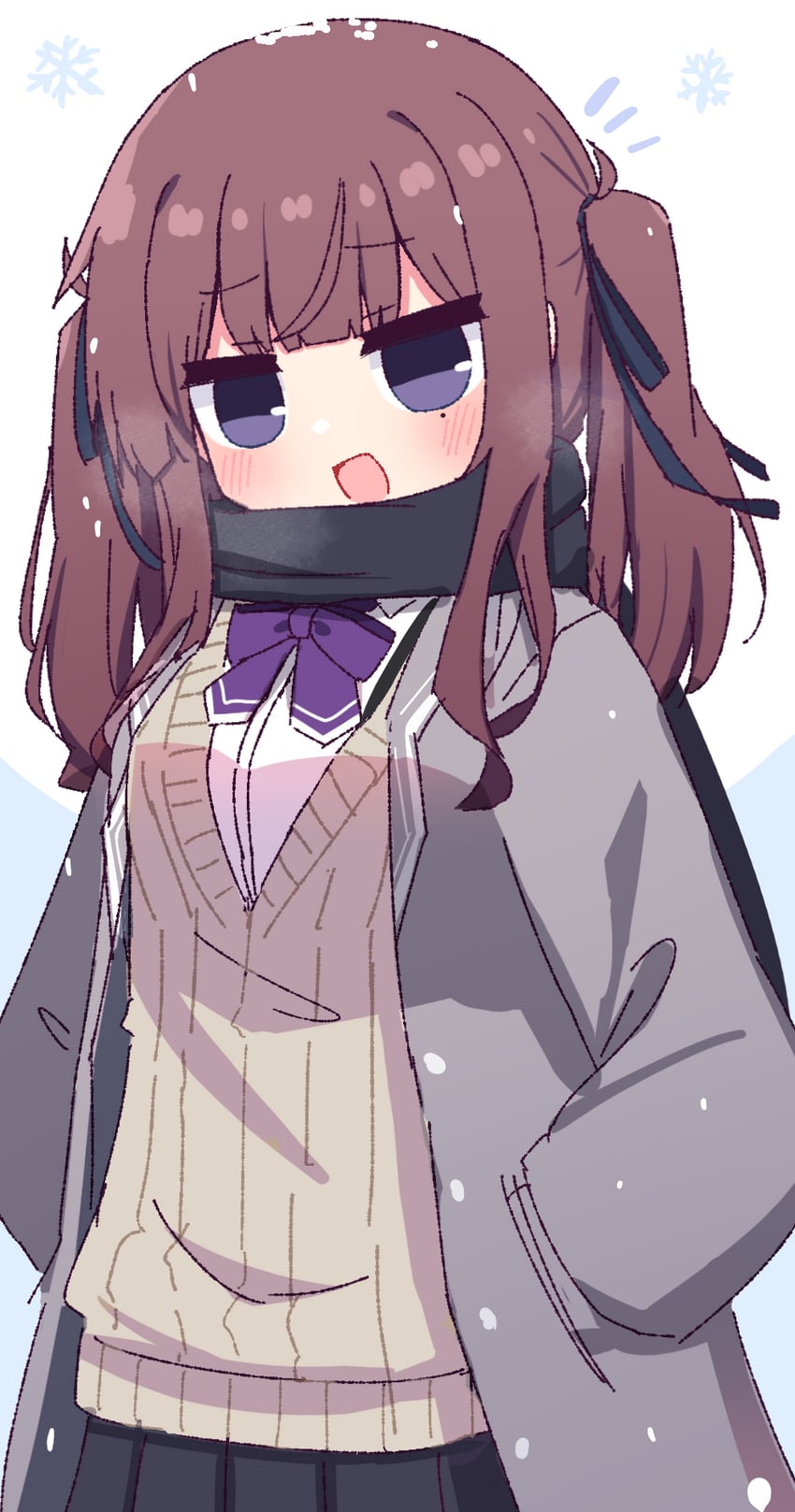 natsuki karin (synthesizer v and 1 more) drawn by hibino_000