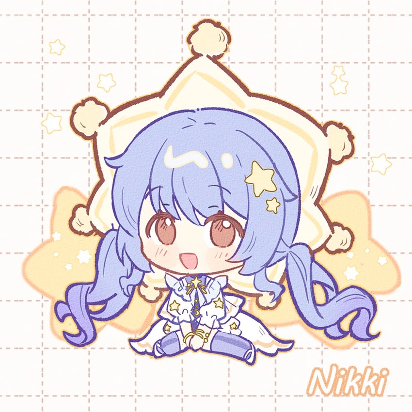 nikki and starlet burst (nikki and 1 more) drawn by nyanay