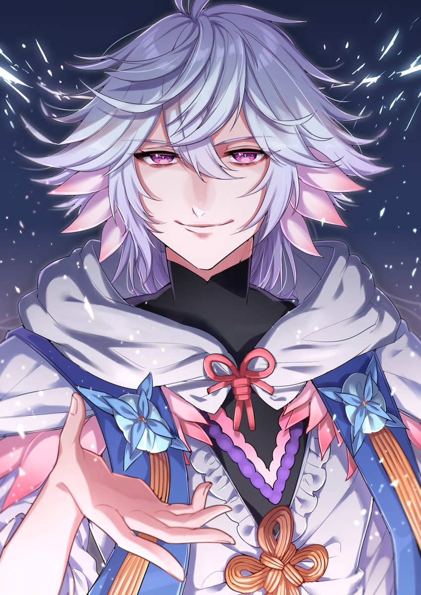 merlin (fate and 1 more) drawn by ikurikaito