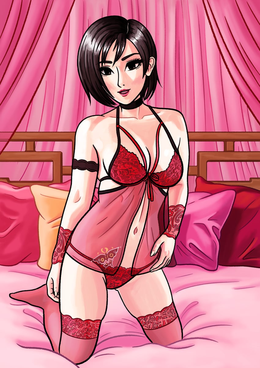 ada wong (resident evil) drawn by jf_illustration