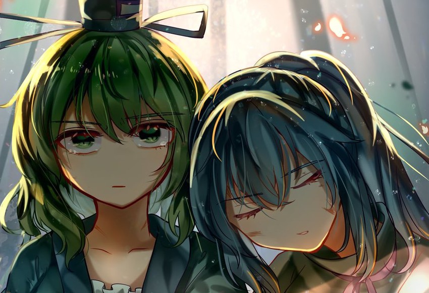 mononobe no futo and soga no tojiko (touhou) drawn by itsumizu