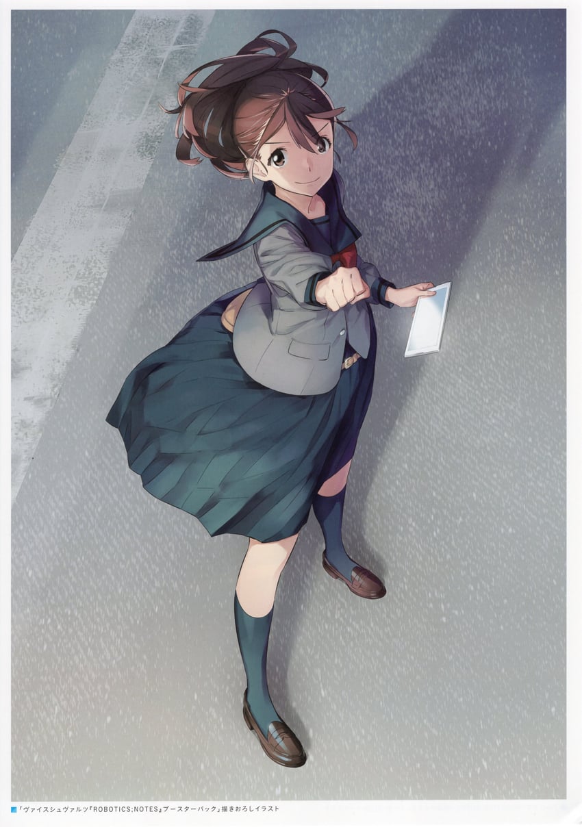 senomiya akiho (science adventure and 1 more) drawn by fukuda_tomonori