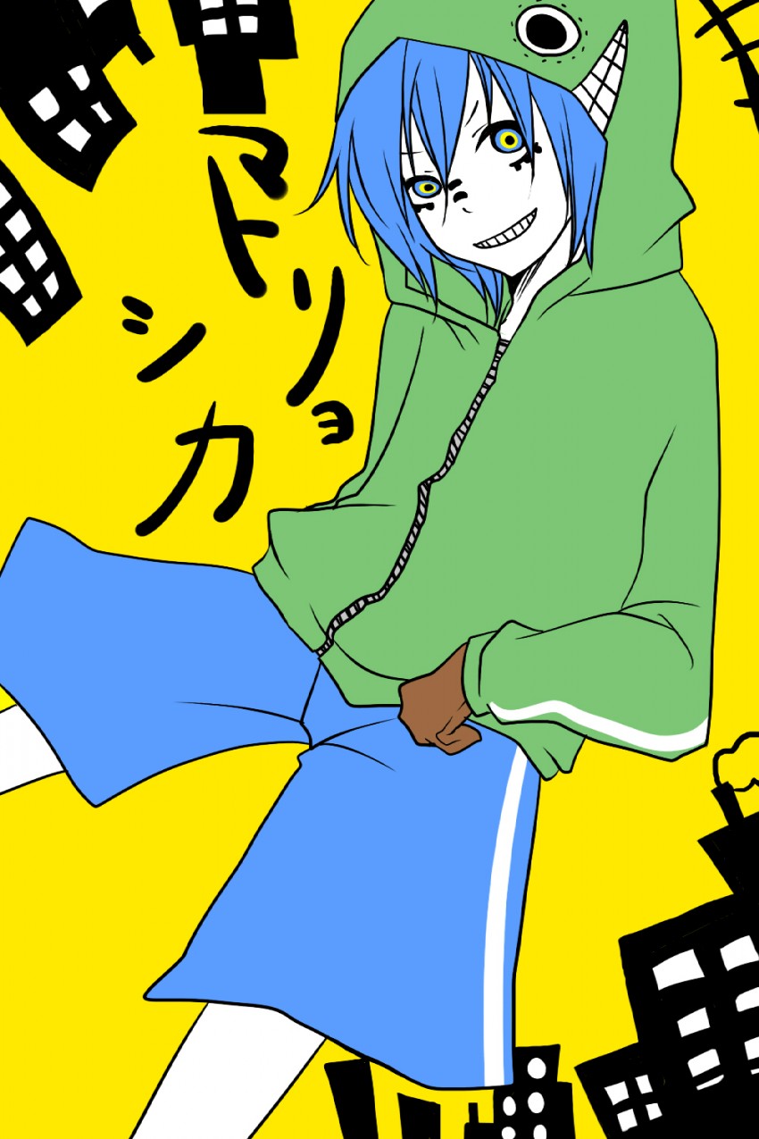 kaito (vocaloid and 1 more) drawn by munyo_k