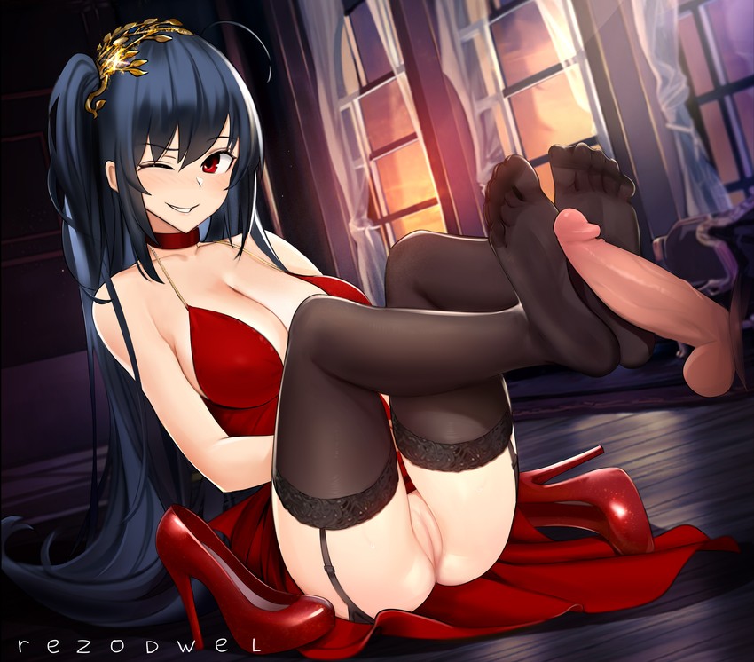 taihou (azur lane) drawn by rezodwel
