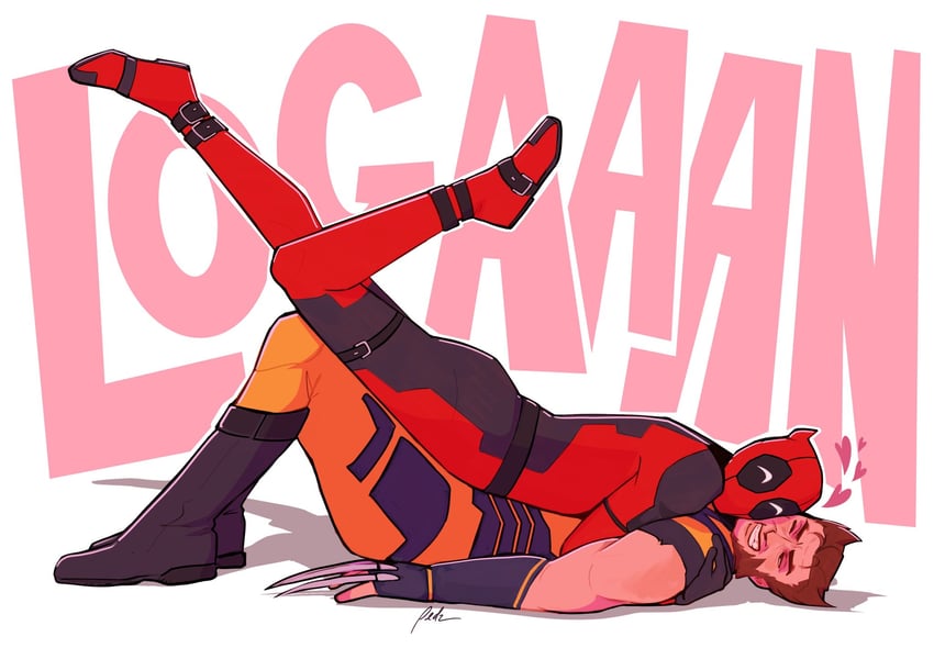 wolverine and deadpool (marvel and 4 more) drawn by fedzz_z