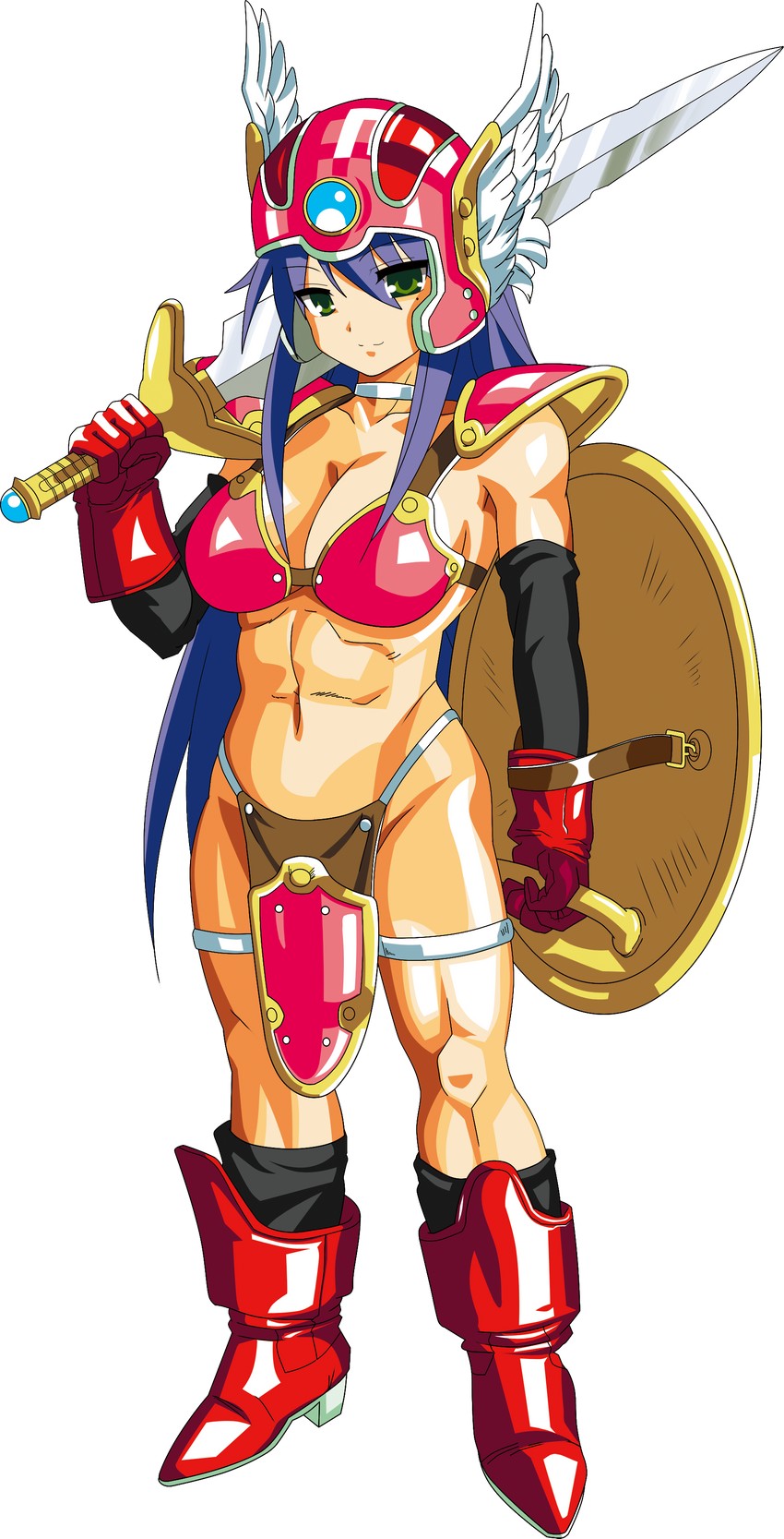 izumi konata and warrior (dragon quest and 2 more) drawn by oyu_no_kaori
