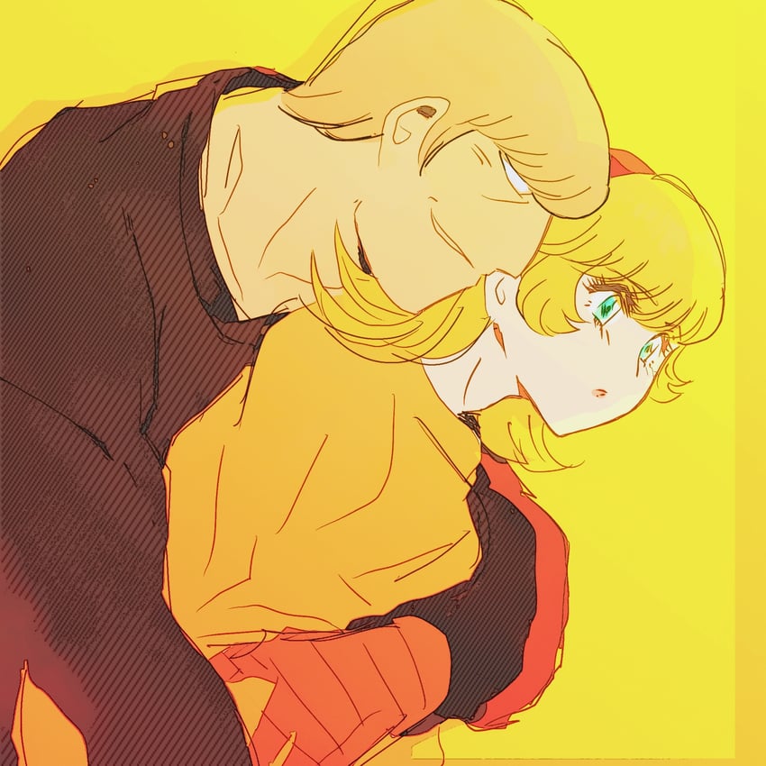 francoise arnoul and albert heinrich (cyborg 009) drawn by sariokisu