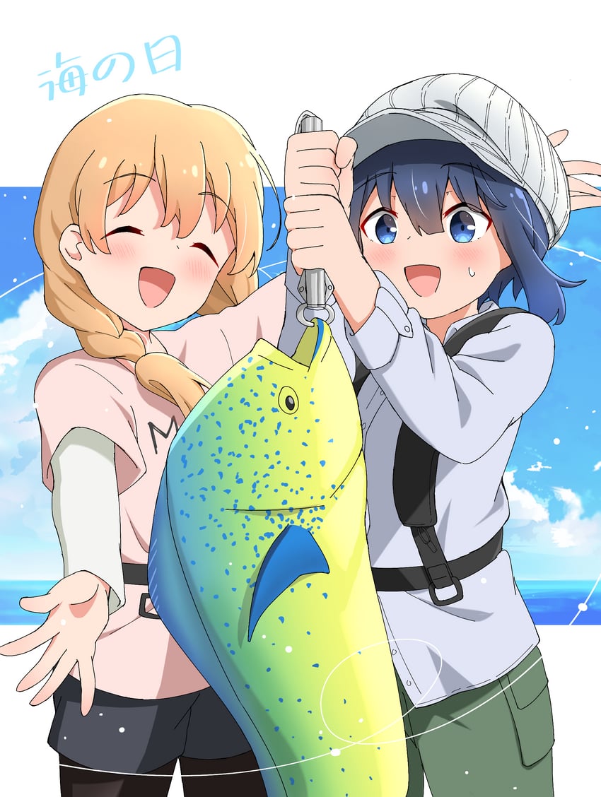 minagi koharu and minagi hiyori (slow loop) drawn by yuuyrx