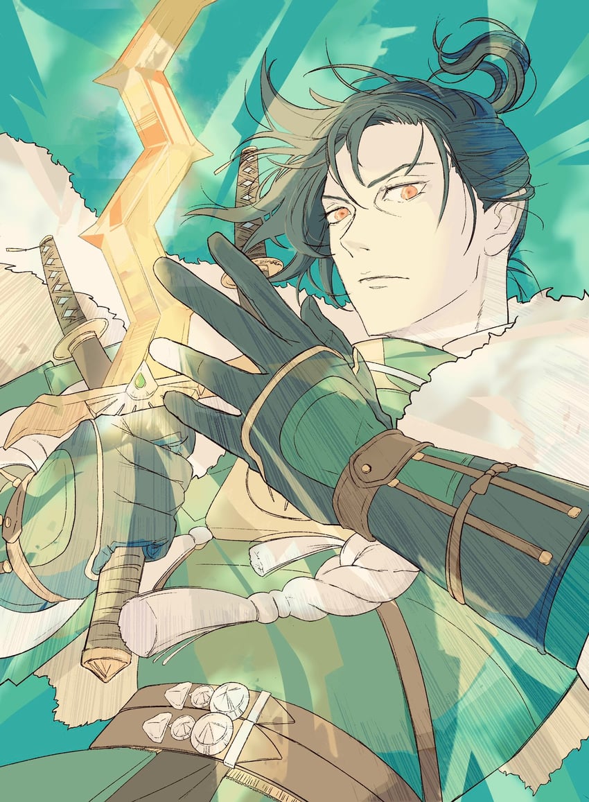 felix hugo fraldarius (fire emblem and 2 more) drawn by ginger_8888