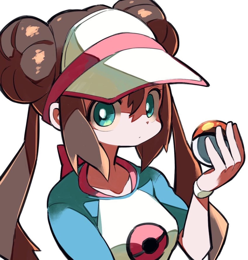 rosa (pokemon and 1 more) drawn by hyou_(hyouga617)