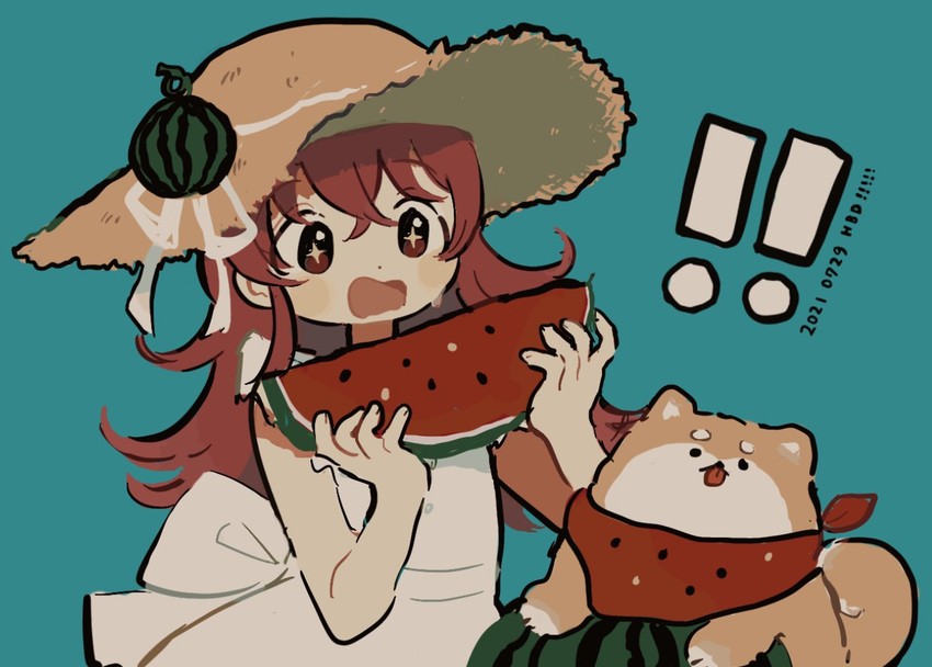 komiya kaho and mamemaru (idolmaster and 1 more) drawn by gooooskap