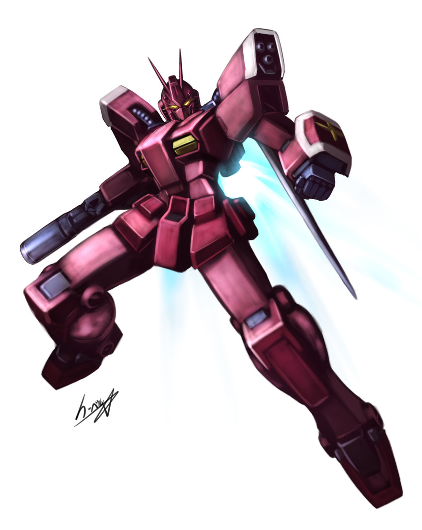 gundam amazing red warrior (gundam and 2 more) drawn by eblmeka