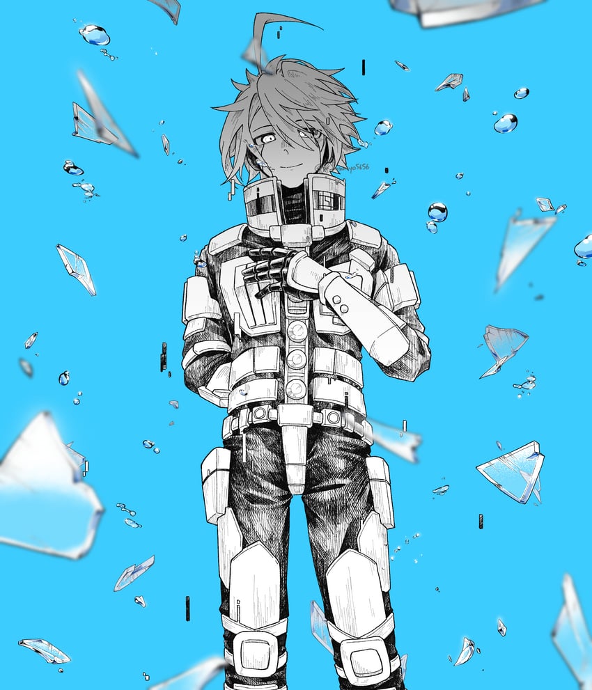 k1-b0 (danganronpa and 1 more) drawn by bin_ta_roji_ka