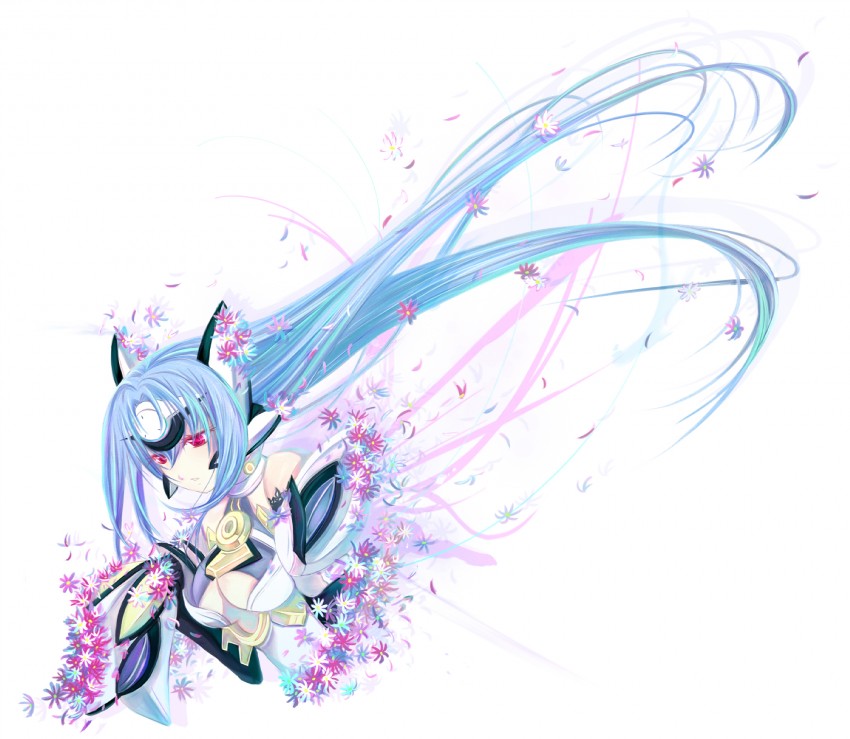 kos-mos and kos-mos ver. 4 (xenosaga and 1 more) drawn by kariya_(mizore)