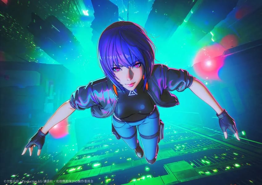 kusanagi motoko (ghost in the shell and 1 more) drawn by ilya_kuvshinov