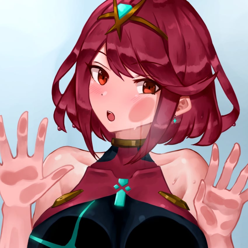 pyra (xenoblade chronicles and 1 more) drawn by yotsuha_uni