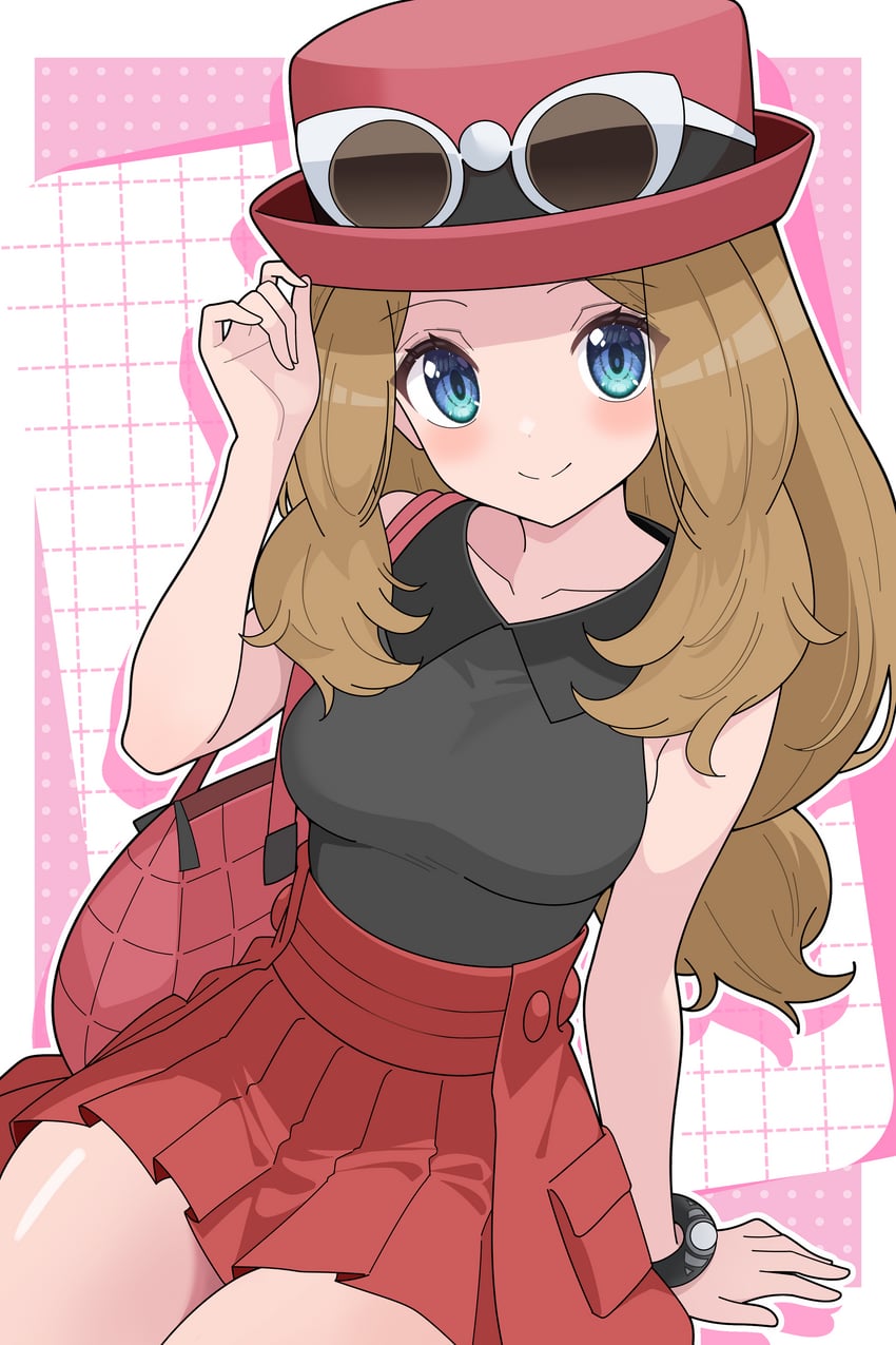 serena (pokemon and 1 more) drawn by odorukaminoke