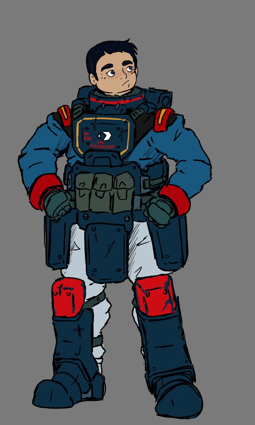 hayato kobayashi (gundam and 2 more) drawn by shadefish1