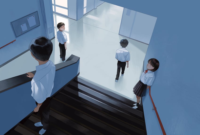 sono ito wa mienakute drawn by nakano_kaworu