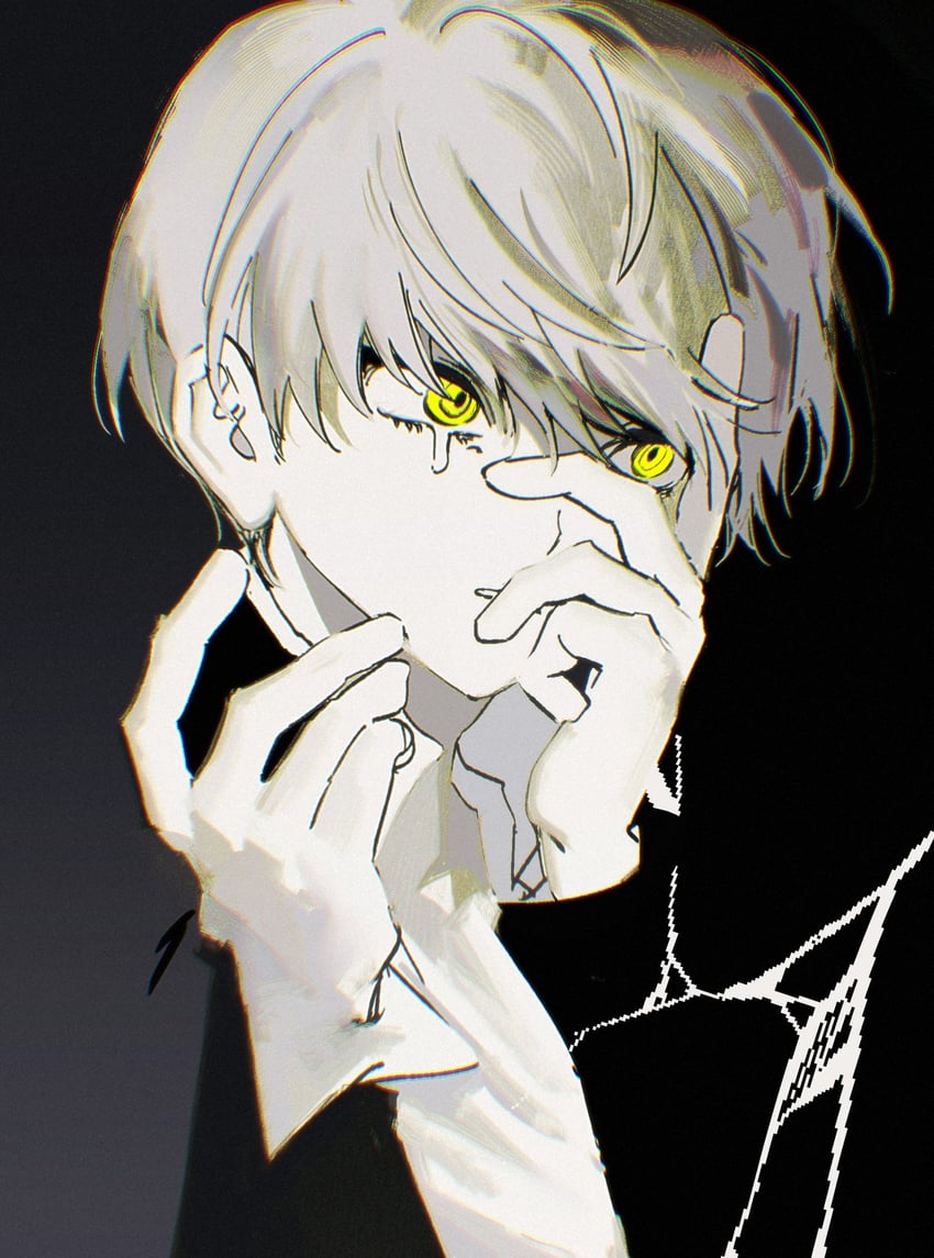 narukami yu (persona and 1 more) drawn by goguma_wagamja